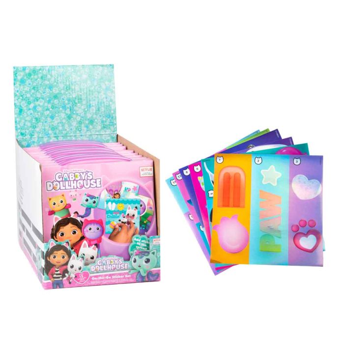 Gabbys Dollhouse On The Go Sticker Set
