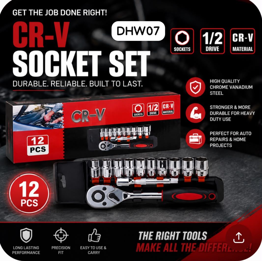 RATCHET SOCKET SET