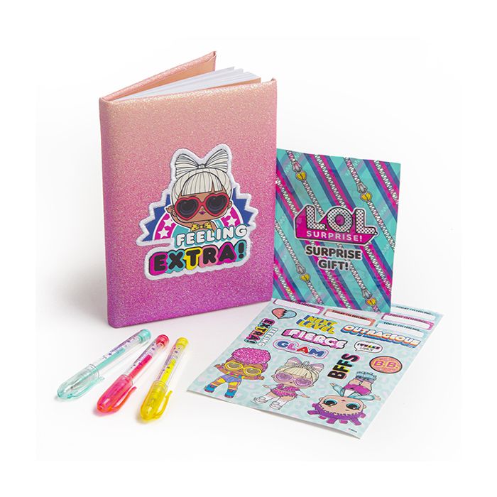 LOL Surprise Mini Glitter Diary Set