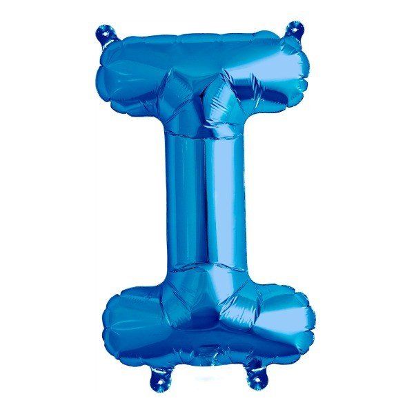 16 IN FOIL BLUE LETTER I AIR FILLED 1CTP