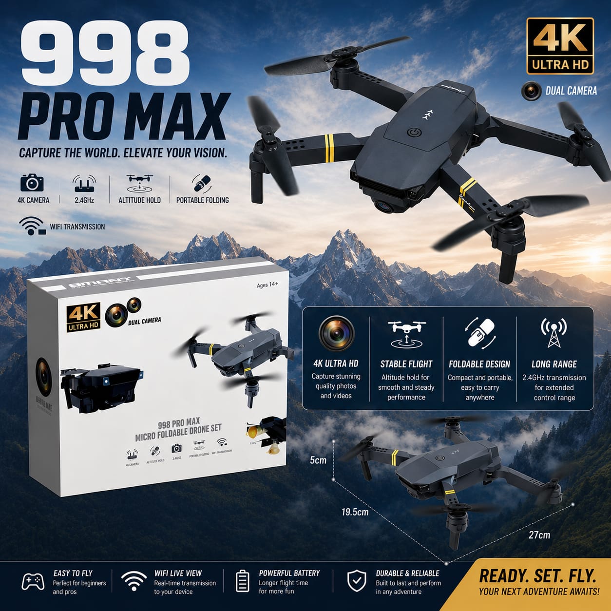 998 PRO MAX Drone