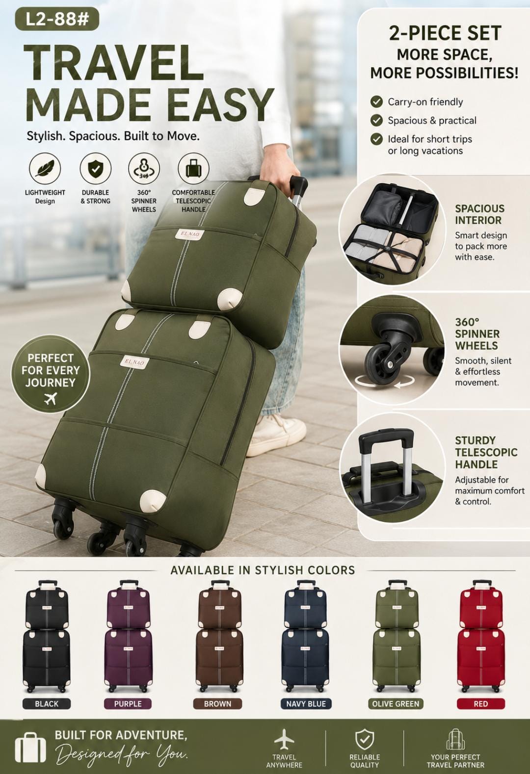 Travel Bag Set
