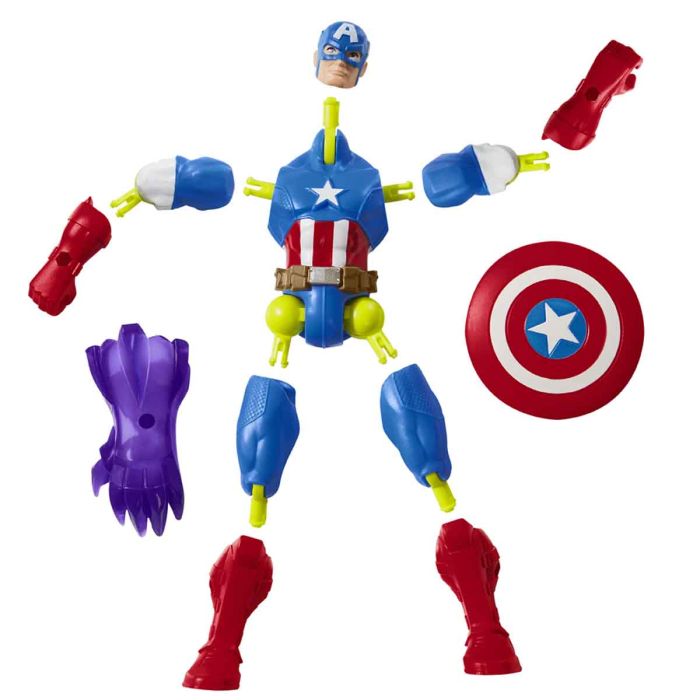 Avengers Mixmashers Captain America Basic Figure