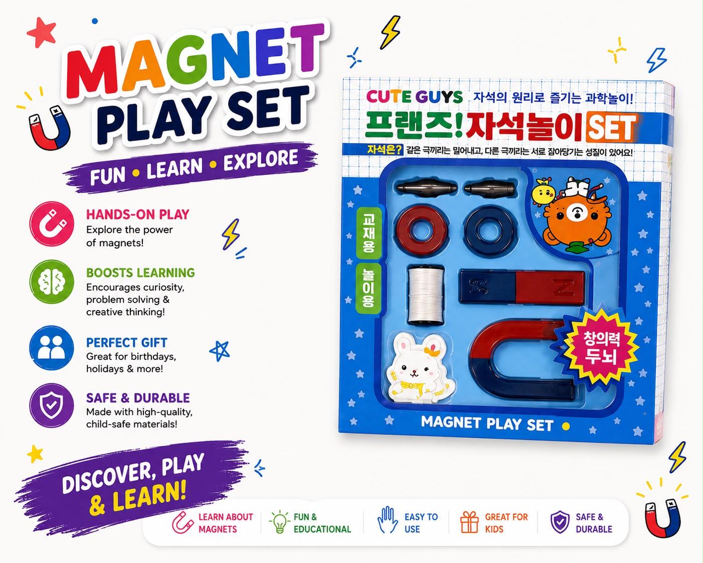 Magnet Experiment Set