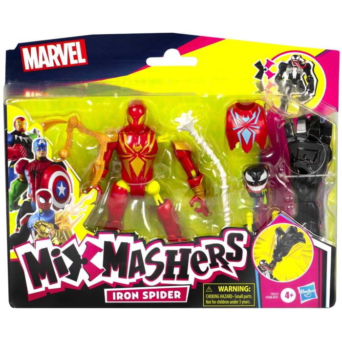Spider-Man Mixmashers Iron Spider Deluxe Fig