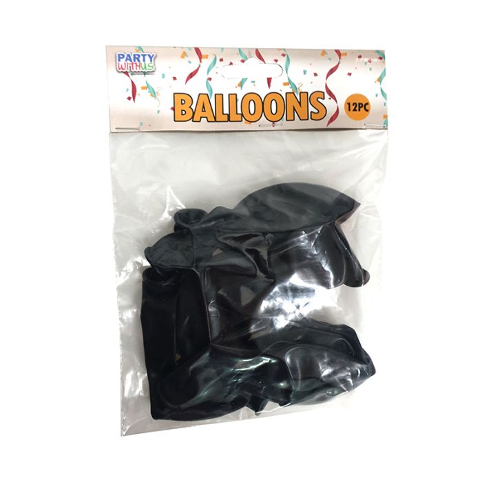 12 INCH LATEX STANDARD BALLOONS
