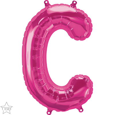 34 INCH FOIL MAGENTA LETTERS 1CTP