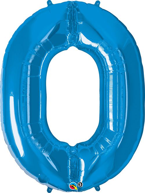 34 INCH FOIL NUMBER 0 SAPPHIRE BLUE 1CTP