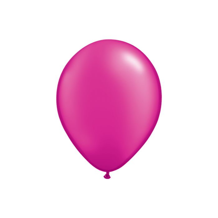 11 INCH LATEX RND PRL MAGENTA 100CTP