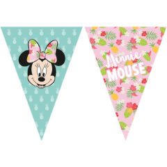 MINNIE TROPICAL TRIANGLE FLAG BANNER (9 FLAGS)