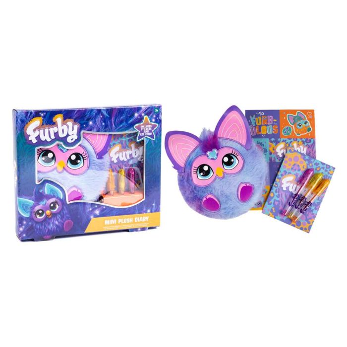 Furby Mini Fluffy Diary Set