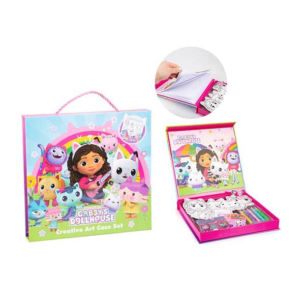 Gabbys Dollhouse Art Case Set