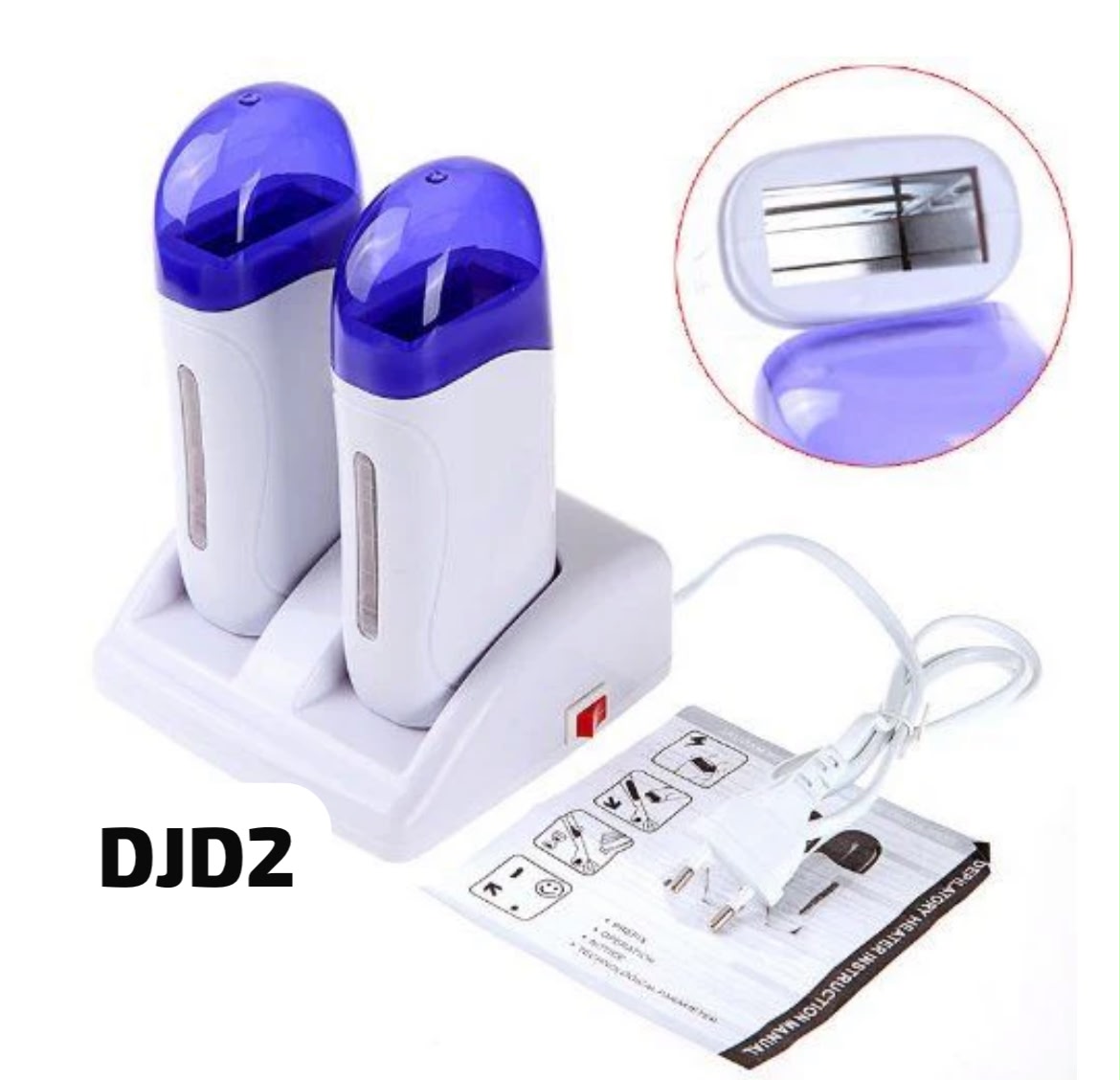 Double Depilatory Heater