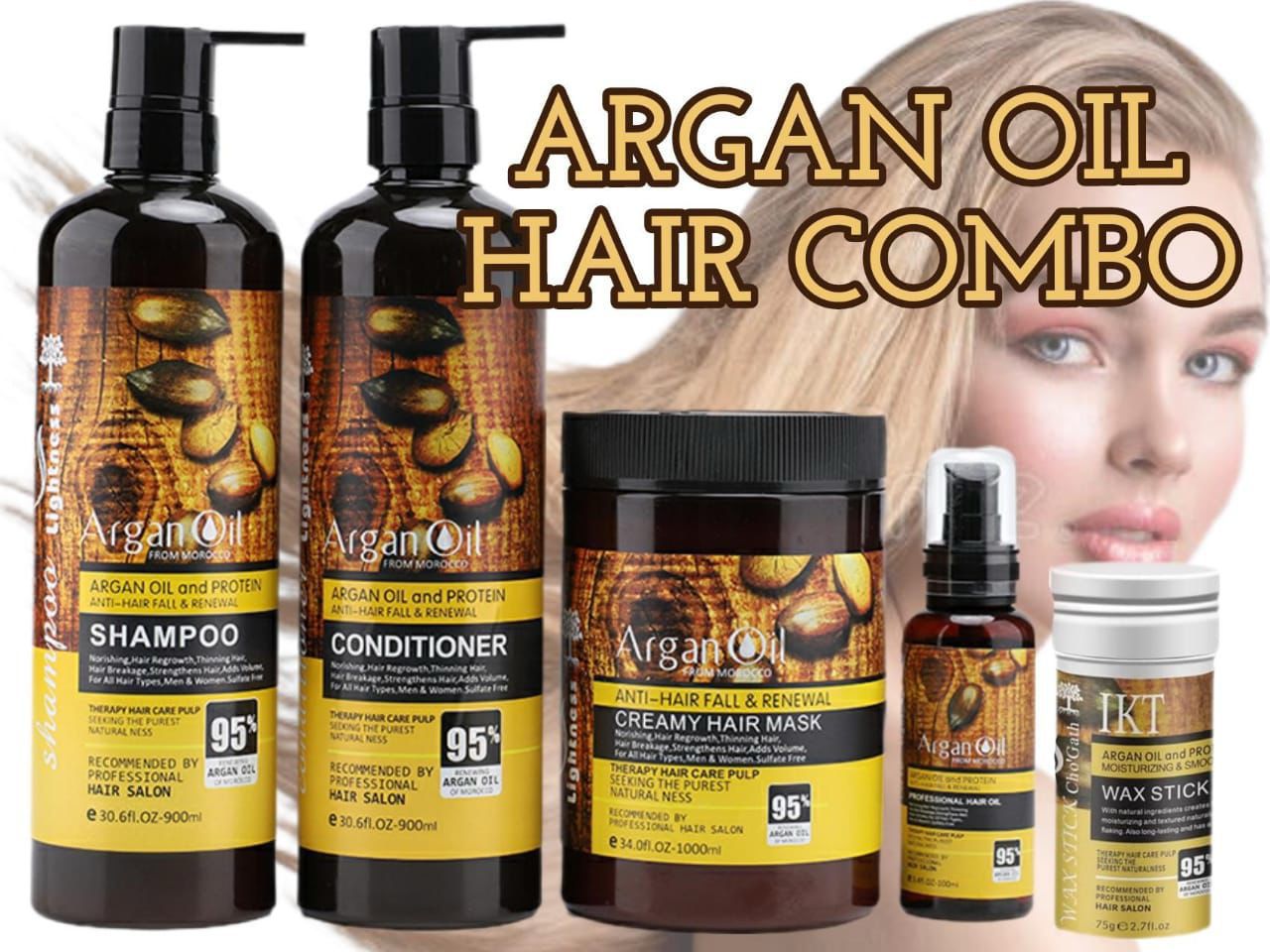 Argan Oil Hair Combo