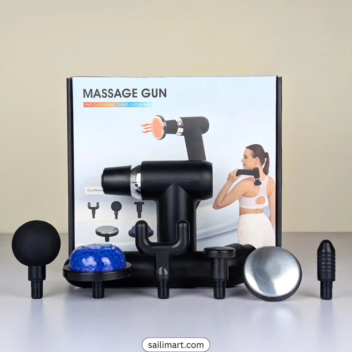 Fascia Extender Hot & Cold Compress Massage Gun