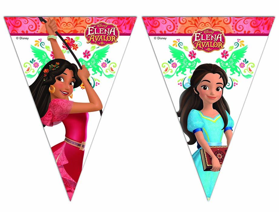 ELENA OF AVALOR TRIANGLE FLAG BANNER 1CT