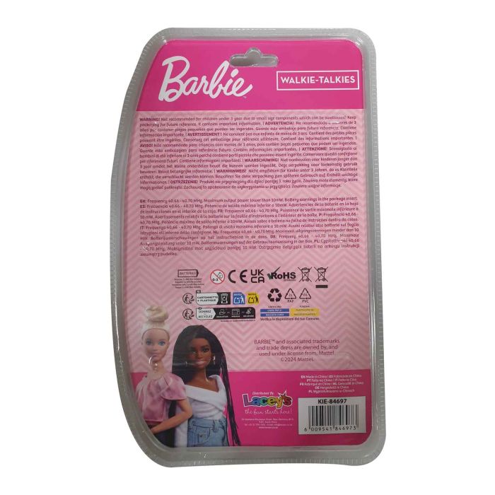 Barbie Walkie Talkie Clam Shell