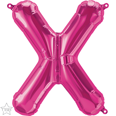 34 INCH FOIL MAGENTA LETTERS 1CTP