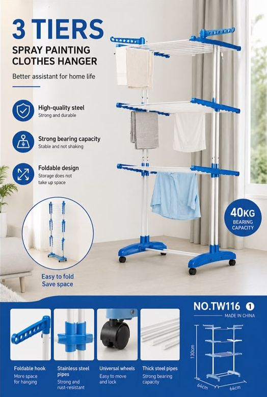 3 Tier Drying Rack