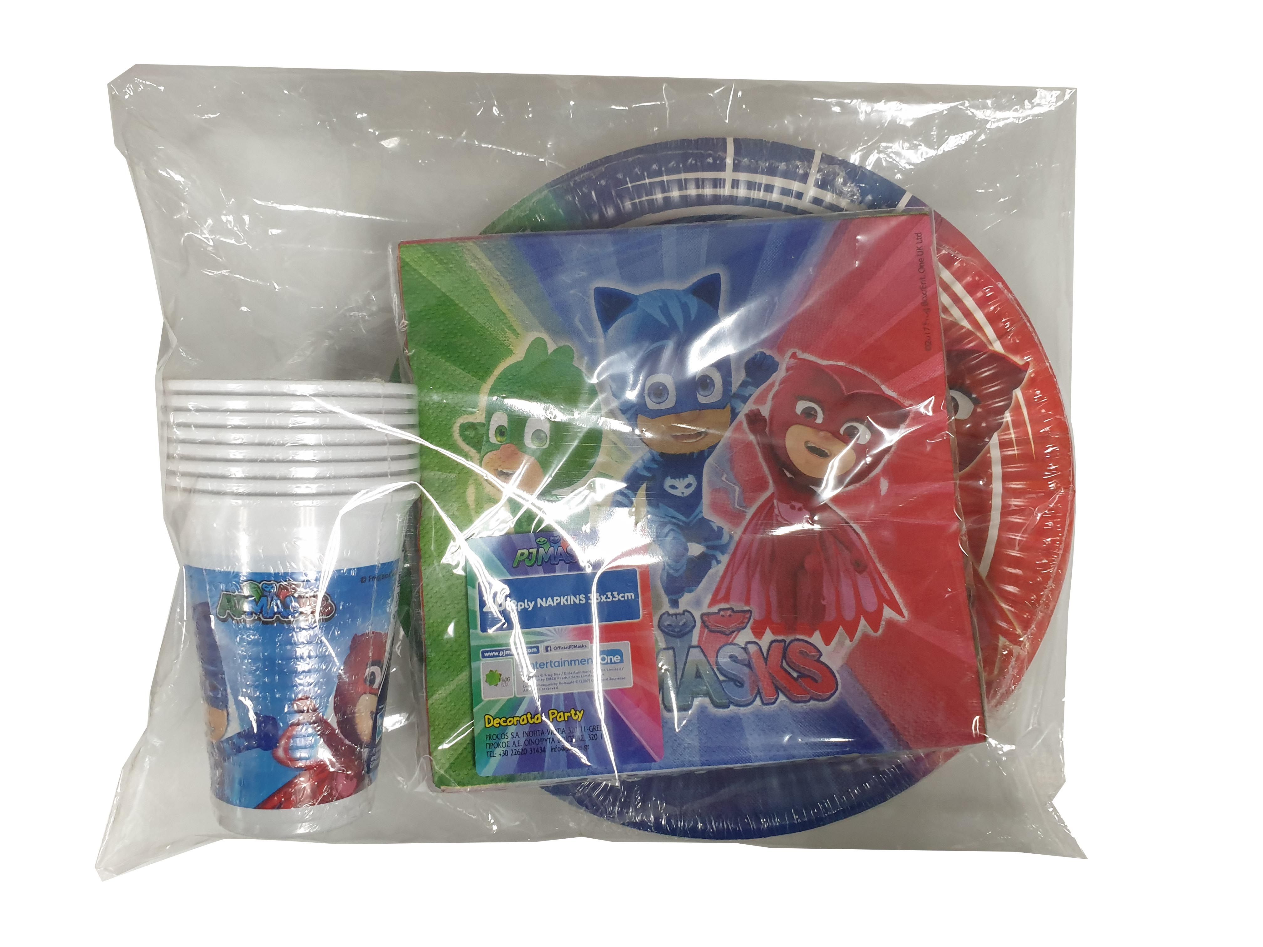 PJ MASKS PARTY IN A BAG FOR 8