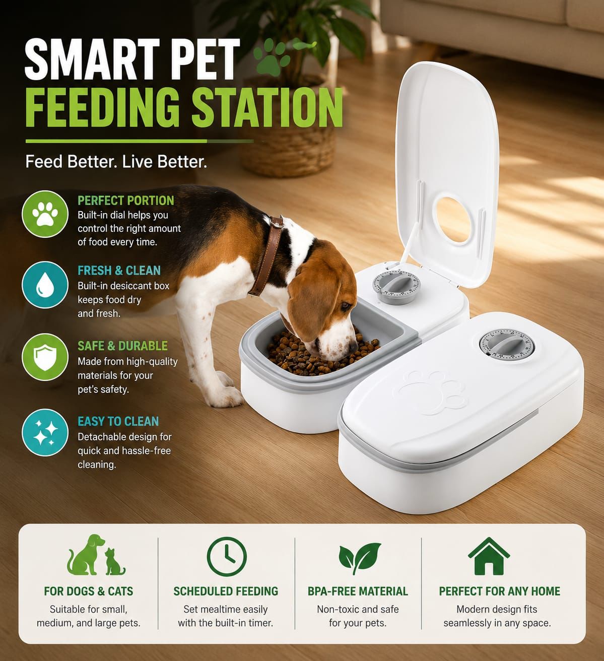 Pet Smart Feeding Station