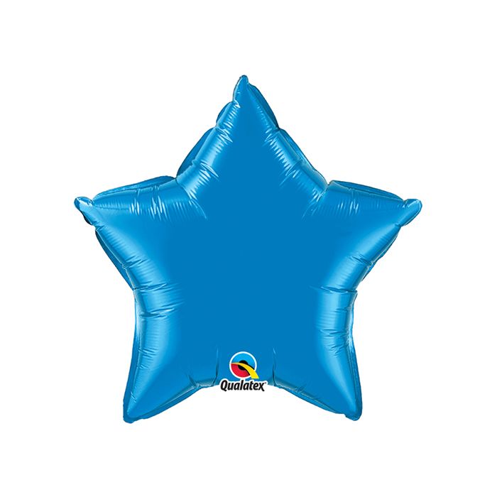 36 INCH FOIL SAPPHIRE BLUE STAR 1CTL