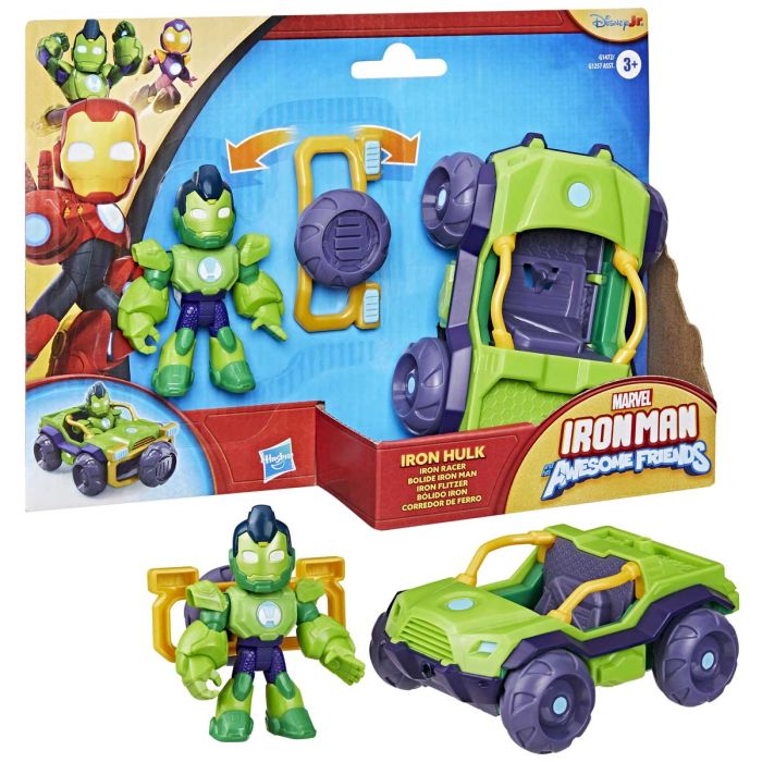 IRON MAN AND FRIENDS IRON HULK VEHICLE