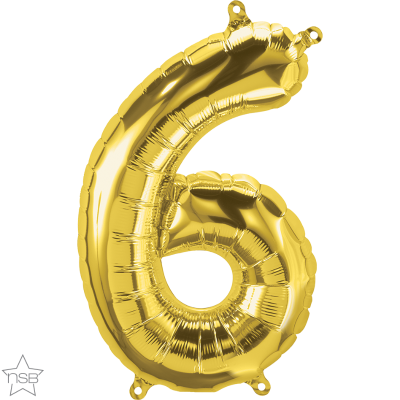 16 IN GOLD NUMBER 6 AIR FILLED 1CTP