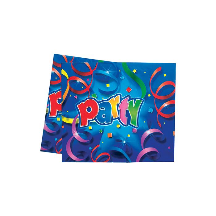 1 Piece Party Streamers Plastic Table Cover