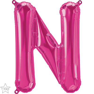 34 INCH FOIL MAGENTA LETTERS 1CTP