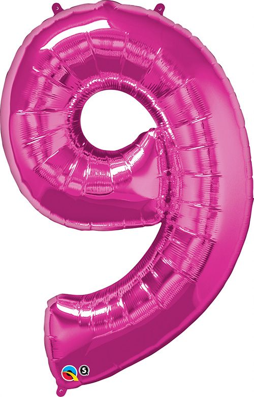 34 INCH FOIL NUMBER 9 MAGENTA 1CTP