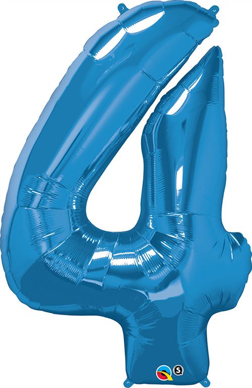 34 INCH FOIL NUMBER 4 SAPPHIRE BLUE 1CTP
