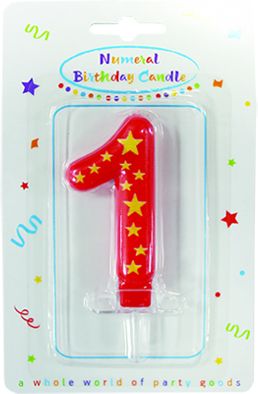 CANDLES BIRTHDAY NUMBER 1 1CTP