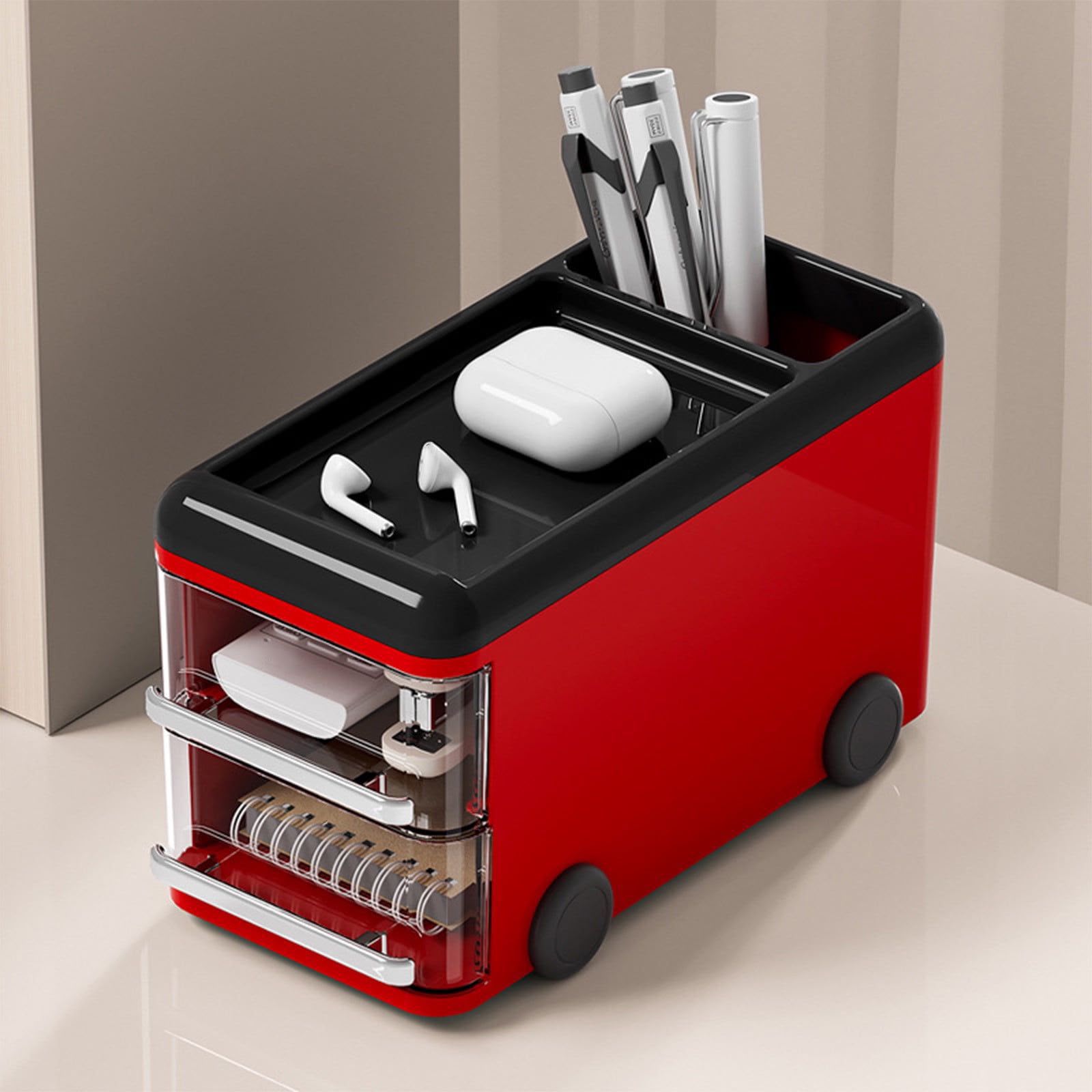 Bus-Shaped Stationary Organizer
