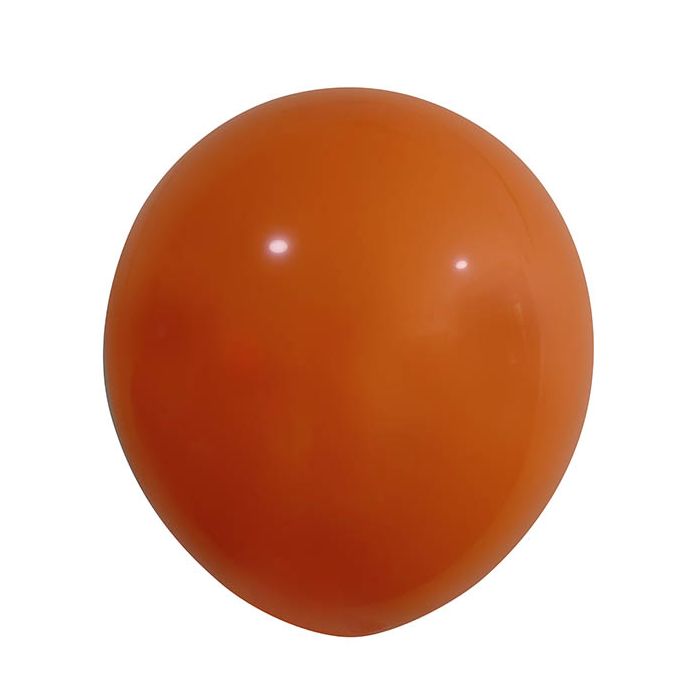 12 INCH LATEX STANDARD ORANGE 100CTP
