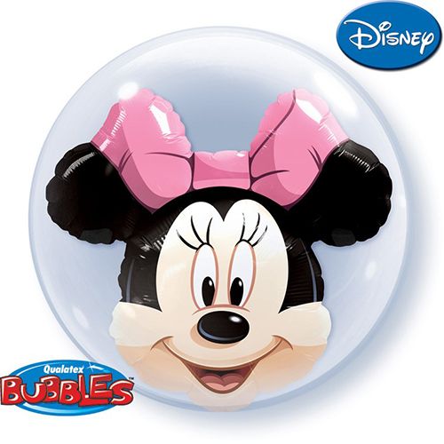 24 INCH ROUND BUBBLE MINNIE 1CTP