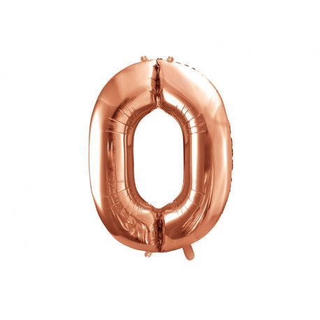 37 INCH AIR-HELIUM ROSE GOLD FOIL BALLOON 0 1CTP
