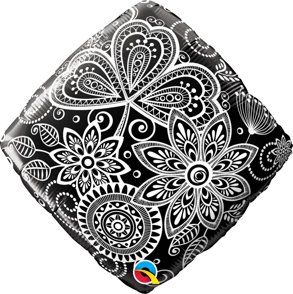18 INCH FOIL DAMASK ACCENT PATTERNS 1CTP-