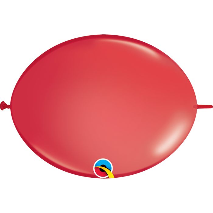 12 INCH LATEX QUICKLINKS RED 50CTP
