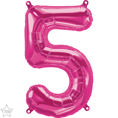 16 IN MAGENTA NUMBER 5 AIR FILLED 1CTP