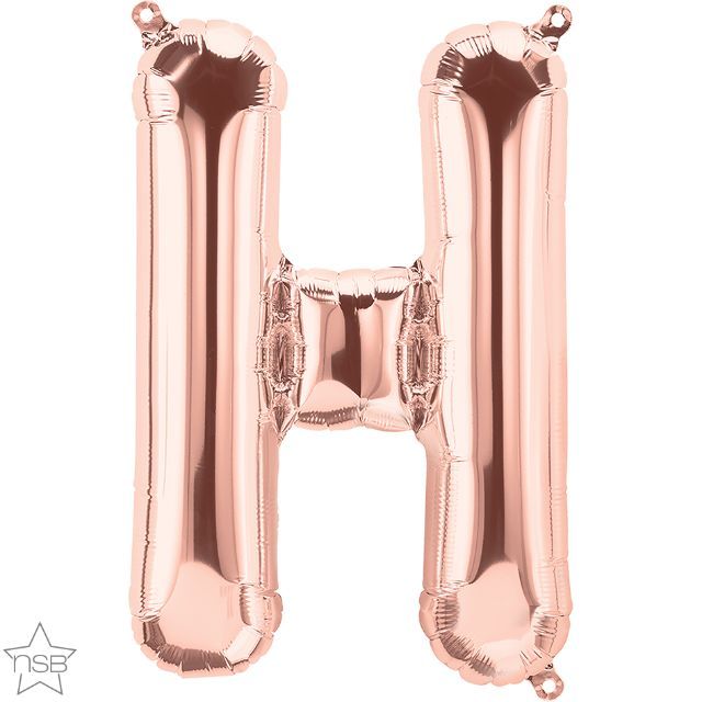 16 IN FOIL ROSE GOLD LETTERS AIR FILLED 1CTP
