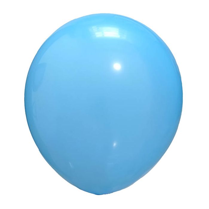 12 INCH LATEX STANDARD BABY BLUE 100CTP