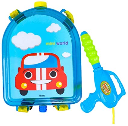 Car Water Gun Backpack