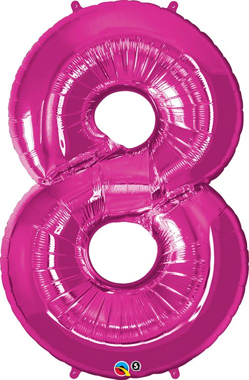 34 INCH FOIL NUMBER 8 MAGENTA 1CTP
