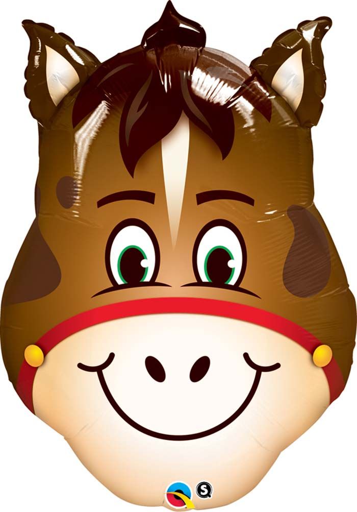 32 INCH FOIL SHAPE SW HILARIOUS HORSE 1CTP