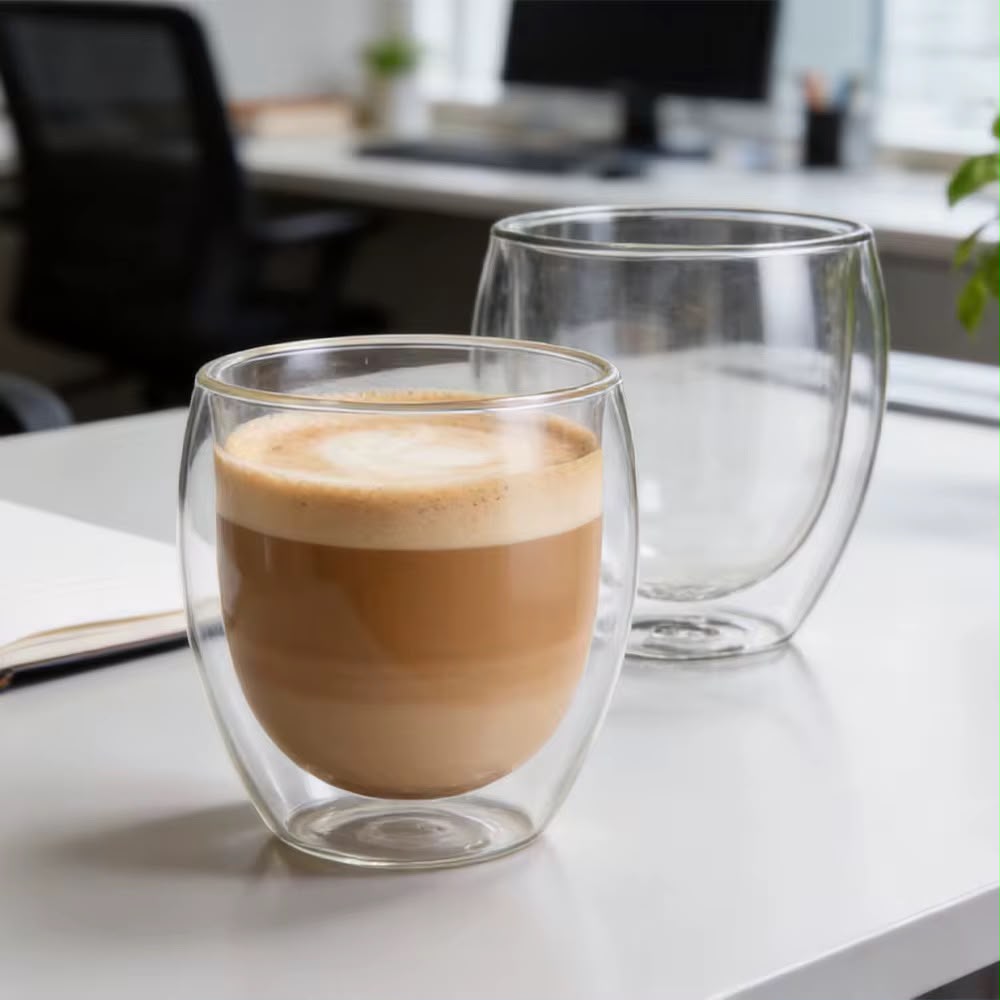Double Walled Glasses Set of 6