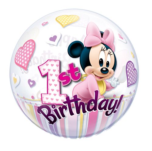 22 INCH SINGLE BUBBLE MIN 1ST BDAY 1CTP