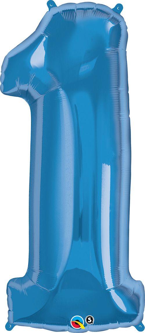 34 INCH FOIL NUMBER 1 SAPPHIRE BLUE 1CTP