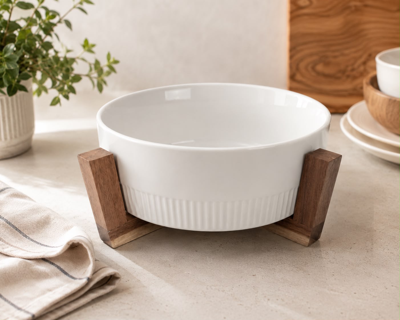 Bowl On Stand
