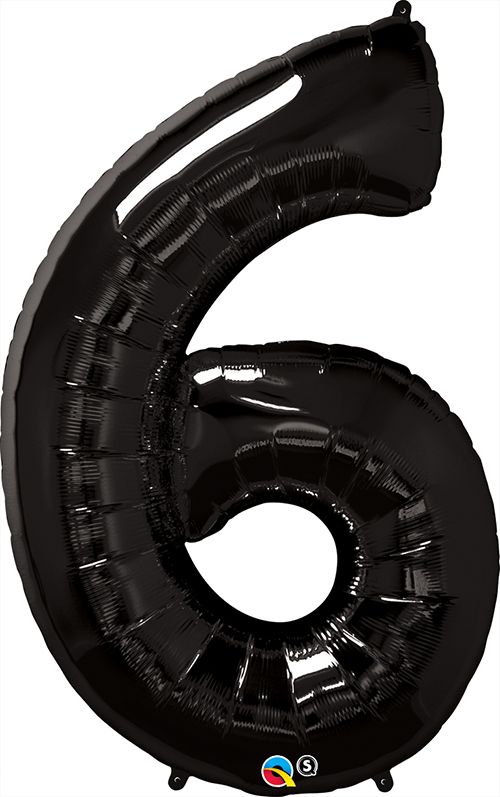 34 INCH FOIL NUMBER 6 ONYX BLACK 1CTP
